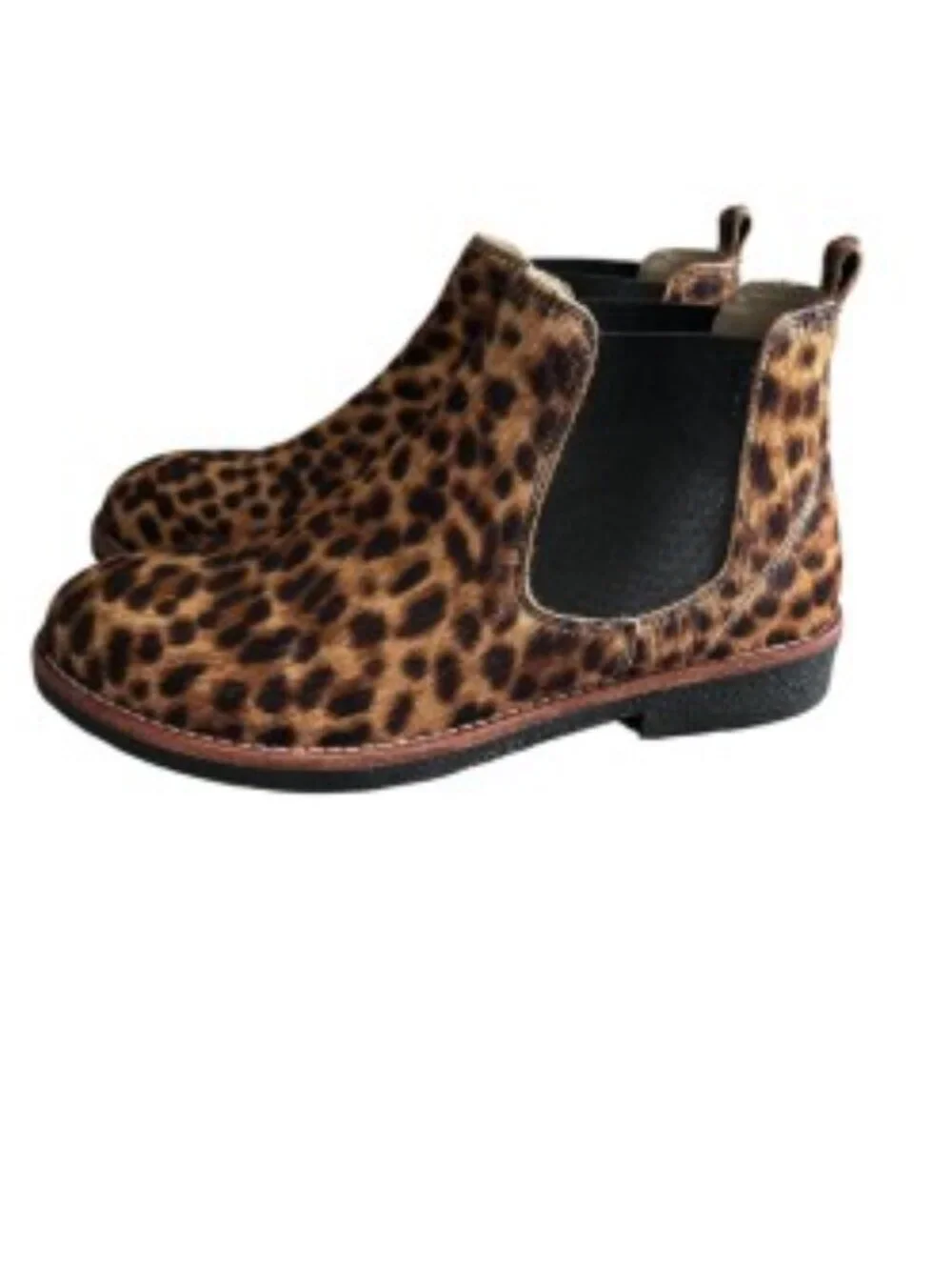Boden Calf Hair Oakington Chelsea Boots 6